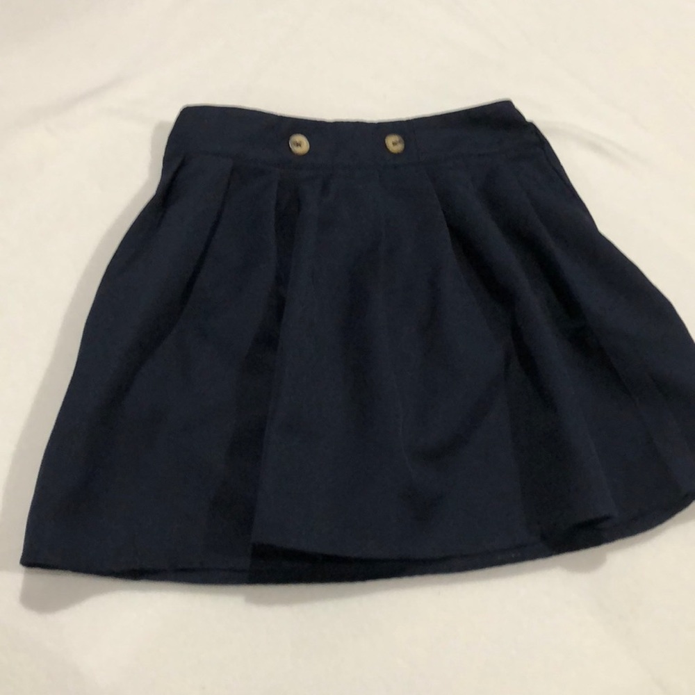 French Toast Blue Skirt with Shorts, Skort